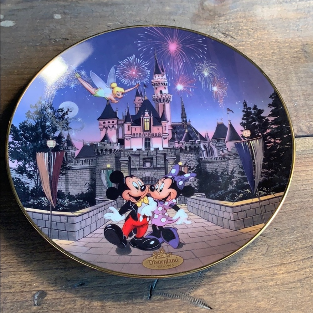 “Sleeping Beauty Castle” 40th Anniversary Plate